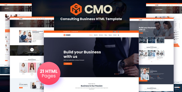CMO - Consulting Business HTML Template CMO - Consulting Business HTML Template