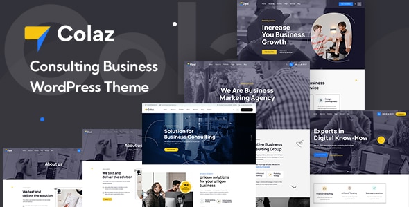 Colaz - Business Consulting WordPress Theme Colaz - Business Consulting WordPress Theme