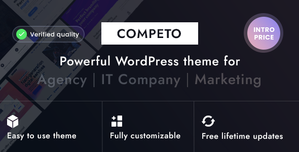Competo - Marketing & Digital agency WordPress theme Competo - Marketing & Digital agency WordPress theme