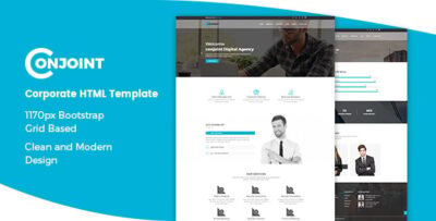 Conjoint - Corporate Business Agency Bootstrap Template