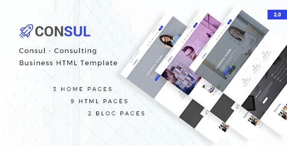 Consul - Consulting Business HTML Template Consul - Consulting Business HTML Template