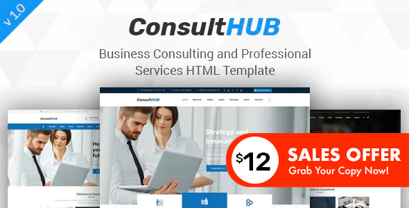 Consult HUB - Business Consulting and Professional Services HTML Template Consult HUB - Business Consulting and Professional Services HTML Template