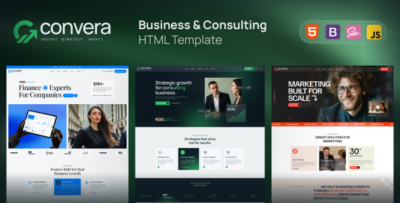 Convera - Business & Consulting HTML Template