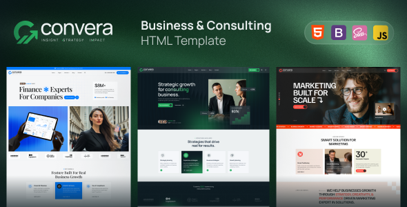 Convera - Business & Consulting HTML Template Convera - Business & Consulting HTML Template