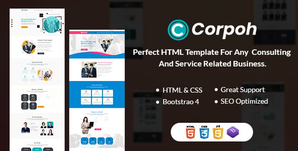 Corpoh - The Multi-Purpose HTML5 Template Corpoh - The Multi-Purpose HTML5 Template