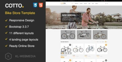Cotto - Bike Store HTML5 template