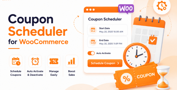 Coupon Scheduler for WooCommerce Coupon Scheduler for WooCommerce