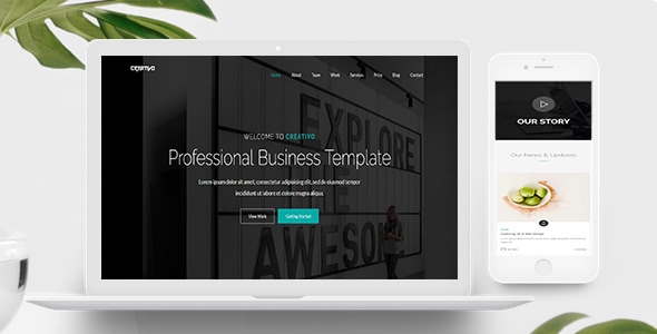 Creativo - One Page Parallax Creativo - One Page Parallax