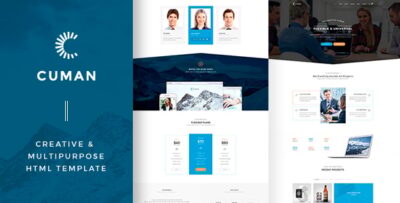 CUMAN - Creative & Multipurpose HTML Template