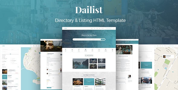 Dailist - Directory & Listing HTML Template Dailist - Directory & Listing HTML Template
