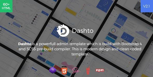 Dashto - Bootstrap 4 Powerfull Admin Template Dashto - Bootstrap 4 Powerfull Admin Template