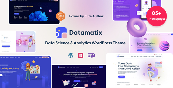 Datamatix - Data Science & Analytics WordPress Theme Datamatix - Data Science & Analytics WordPress Theme