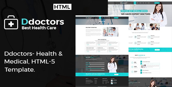 Ddoctors - Health And Medical HTML Template. Ddoctors - Health And Medical HTML Template.