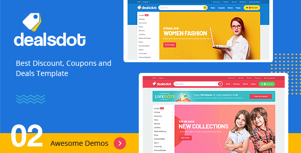 Dealsdot - Discount, Coupons and Deals HTML5 Template Dealsdot - Discount, Coupons and Deals HTML5 Template