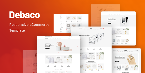 Debaco - Kitchen Appliances Store HTML Template Debaco - Kitchen Appliances Store HTML Template