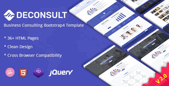 Deconsult - Business Consulting Bootstrap5 Template + RTL Deconsult - Business Consulting Bootstrap5 Template + RTL