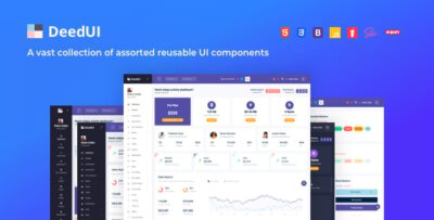 DeedUI - Responsive Bootstrap Admin Template