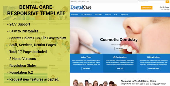 Denterio - Dentist & Medical HTML Template Denterio - Dentist & Medical HTML Template