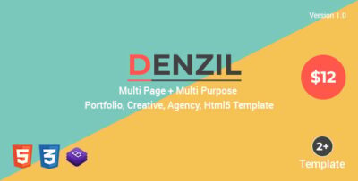 Denzil - Multi-Page Multi-Purpose Html Template