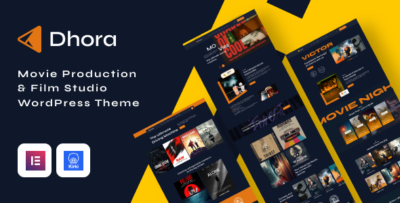 Dhora - Movie Production & Film Studio WordPress Theme