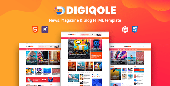 Digiqole - News, Magazine HTML Template Digiqole - News, Magazine HTML Template