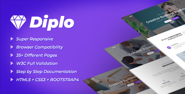 Diplo - Business Multi-Page Template Diplo - Business Multi-Page Template