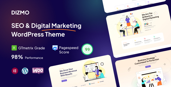 Dizmo - SEO & Digital Marketing Theme Dizmo - SEO & Digital Marketing Theme