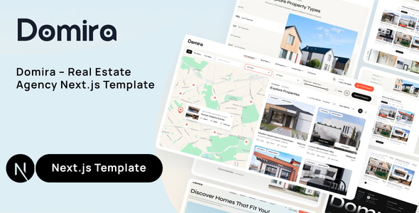 Domira - Real Estate Agency Next.js Template Domira - Real Estate Agency Next.js Template