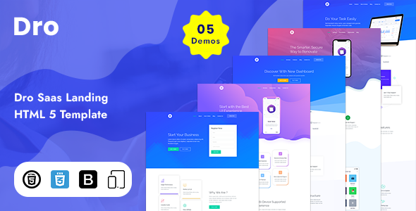 Dro - Saas HTML Template Dro - Saas HTML Template