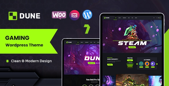 Dune - eSports and Gaming WordPress Theme Dune - eSports and Gaming WordPress Theme