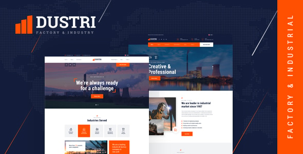 Dustri - Factory & Industrial HTML Template Dustri - Factory & Industrial HTML Template