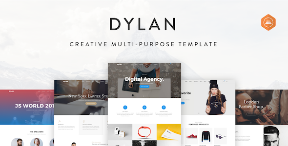 Dylan - Responsive Multi-Purpose HTML Template Dylan - Responsive Multi-Purpose HTML Template