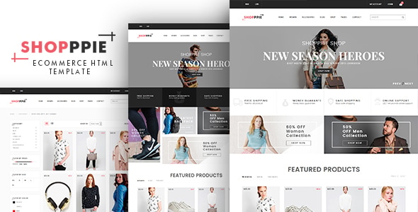 eCommerce HTML Template - Shopppie eCommerce HTML Template - Shopppie