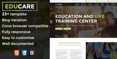 Educare - Education Responsive Html 5 Template