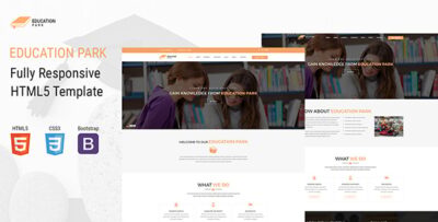 EducationPark - Education & University HTML Template
