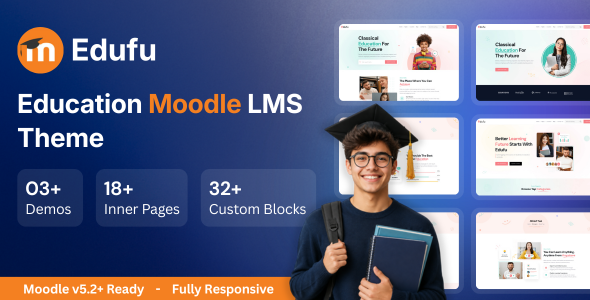 Edufu - Education Moodle LMS Theme Edufu - Education Moodle LMS Theme