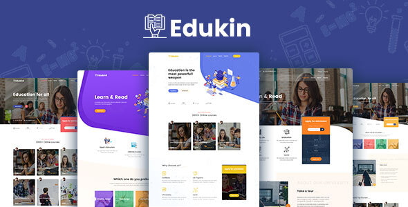 Edukin - Education HTML Template Edukin - Education HTML Template