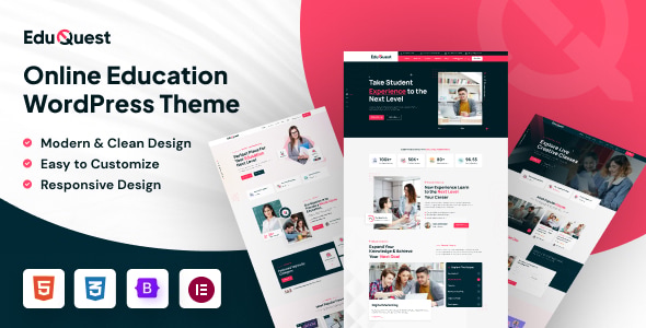 EduQuest - Education LMS WordPress Theme EduQuest - Education LMS WordPress Theme