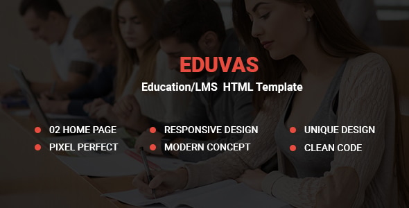EduVas- Education HTML5 Template EduVas- Education HTML5 Template