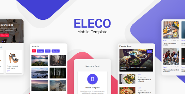 Eleco - Mobile Template Eleco - Mobile Template