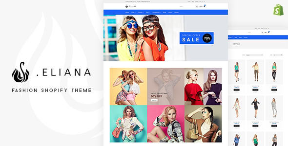 Eliana - Girly, Feminine Fashion Shopify Theme Eliana - Girly, Feminine Fashion Shopify Theme