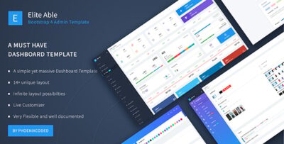 Elite Able - Bootstrap 4 Admin Template