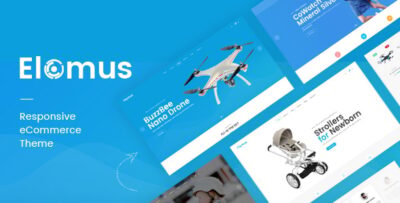Elomus - Single Product Shop HTML Template