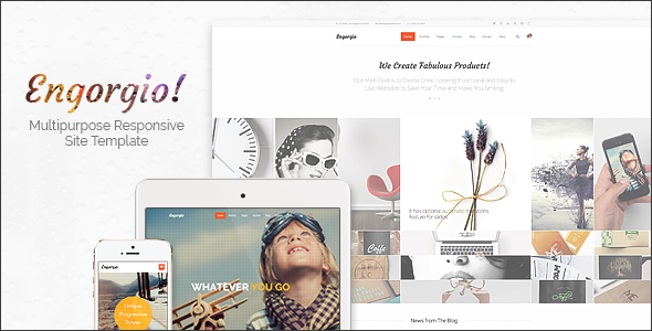 Engorgio | Web Design Agency Responsive Site Template Engorgio | Web Design Agency Responsive Site Template