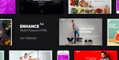 Enhance - Multi-Purpose Onepage & Multipage Template