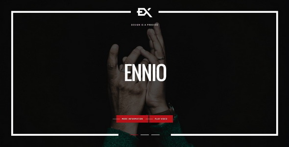 Ennio || Creative Portfolio Template Ennio || Creative Portfolio Template