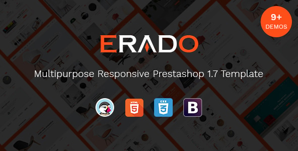 Erado - Unique Design Responsive Prestashop Theme Erado - Unique Design Responsive Prestashop Theme