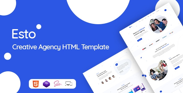 Esto - Creative Agency HTML Template Esto - Creative Agency HTML Template