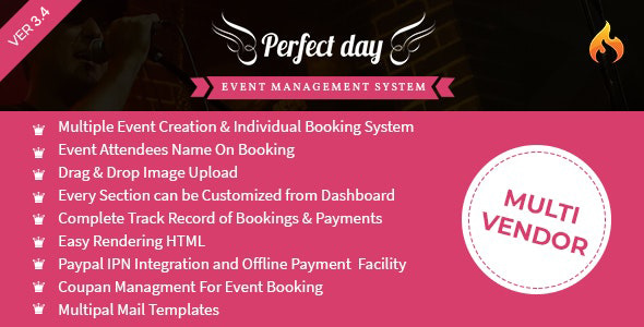 Event Management System - Perfect Day Event Management System - Perfect Day
