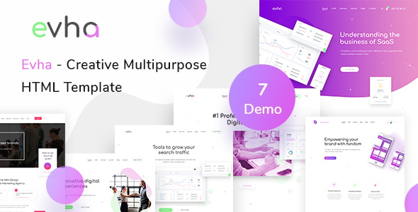 Evha - Creative Multipurpose HTML Template Evha - Creative Multipurpose HTML Template